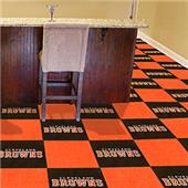 Fan Mats NFL Cleveland Browns Carpet Tiles
