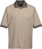 TRI MOUNTAIN Mens Sterling Poly Pique Polo