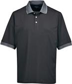 TRI MOUNTAIN Mens Sterling Poly Pique Polo