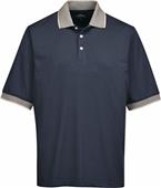 TRI MOUNTAIN Mens Sterling Poly Pique Polo