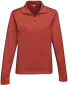 TRI MOUNTAIN Lady Clementon 1/4 Zip Pullover Shirt TRI MOUNTAIN Lady Clementon 1/4 Zip Pullover Shirt