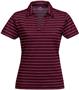 Tri Mountain Lady Dublin Poly Wide Stripe Polo