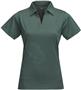 Tri Mountain Lady Elgin Poly Thin Stripe Polo
