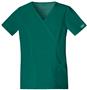Cherokee Women's Mock Wrap Scrub Tops