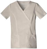 Cherokee Women's Mock Wrap Scrub Tops Cherokee Women's Mock Wrap Scrub Tops
