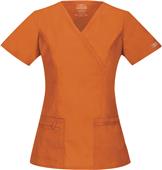 Cherokee Women's Mock Wrap Scrub Tops Cherokee Women's Mock Wrap Scrub Tops