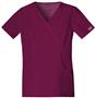 Cherokee Women's Mock Wrap Scrub Tops
