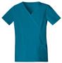 Cherokee Women's Mock Wrap Scrub Tops