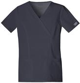 Cherokee Women's Mock Wrap Scrub Tops Cherokee Women's Mock Wrap Scrub Tops