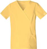 Cherokee Women's Mock Wrap Scrub Tops