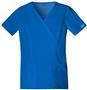 Cherokee Women's Mock Wrap Scrub Tops