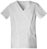 Cherokee Women's Mock Wrap Scrub Tops
