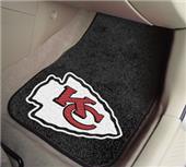Fan Mats Kansas City Chiefs Carpet Car Mats (set) Fan Mats Kansas City Chiefs Carpet Car Mats (set)