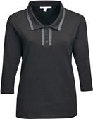 Lilac Bloom Womens Peyton Jersey Polo
