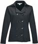 Lilac Bloom Womens Riley Fleece Peacoat