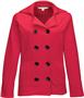 Lilac Bloom Womens Riley Fleece Peacoat