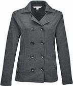 Lilac Bloom Womens Riley Fleece Peacoat