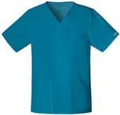 Cherokee Unisex V-Neck Scrub Tops Cherokee Unisex V-Neck Scrub Tops