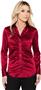 Lilac Bloom Camille Womens Matte Satin Shirt