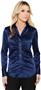 Lilac Bloom Camille Womens Matte Satin Shirt
