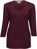 Lilac Bloom Womens Evelyn V-Neck Sweater
