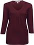 Lilac Bloom Womens Evelyn V-Neck Sweater