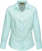 Roseville Womens Non-Iron Mini striped Dress Shirt
