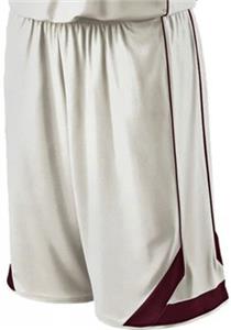 WHITE/DARK MAROON