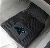 Fan Mats Carolina Panthers Vinyl Car Mats (set) Fan Mats Carolina Panthers Vinyl Car Mats (set)
