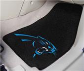 Fan Mats Carolina Panthers Carpet Car Mats (set) Fan Mats Carolina Panthers Carpet Car Mats (set)