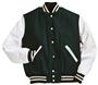Holloway Tall Wool/Leather Varsity Jacket