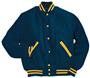 Holloway Tall Wool/Leather Varsity Jacket