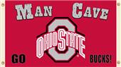 Collegiate Ohio State Man Cave 3' x 5' Flag