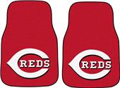 Fan Mats Cincinnati Reds Carpet Car Mats (set) Fan Mats Cincinnati Reds Carpet Car Mats (set)