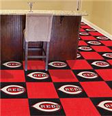 Fan Mats MLB Cincinnati Reds Carpet Tiles Fan Mats MLB Cincinnati Reds Carpet Tiles