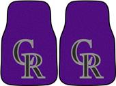 Fan Mats Colorado Rockies Carpet Car Mats (set) Fan Mats Colorado Rockies Carpet Car Mats (set)