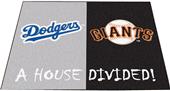 Fan Mats Dodgers/Giants House Divided Mats