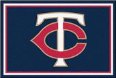Fan Mats Minnesota Twins 5' x 8' Rugs Fan Mats Minnesota Twins 5' x 8' Rugs