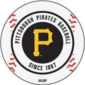 Fan Mats MLB Pittsburgh Pirates Baseball Mats Fan Mats MLB Pittsburgh Pirates Baseball Mats
