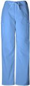 Cherokee Men's Drawstring Cargo Scrub Pants Cherokee Men's Drawstring Cargo Scrub Pants