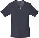 Cherokee Women's Round Scoop Neck Scrub Tops