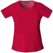 Cherokee Women's Round Neck Scrub Tops Cherokee Women's Round Neck Scrub Tops