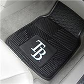 Fan Mats MLB Tampa Bay Rays Vinyl Car Mats (set) Fan Mats MLB Tampa Bay Rays Vinyl Car Mats (set)