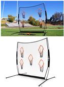 Bow Net Football QB5 Passing Pocket Net Bow Net Football QB5 Passing Pocket Net
