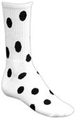 Red Lion Circles Crew Athletic Socks