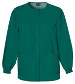 Cherokee Women's Snap Front Scrub Warmup