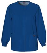 Cherokee Women's Snap Front Scrub Warmup
