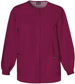 Cherokee Women's Snap Front Scrub Warmup