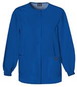 Cherokee Women's Snap Front Scrub Warmup