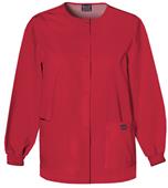Cherokee Women's Snap Front Scrub Warmup